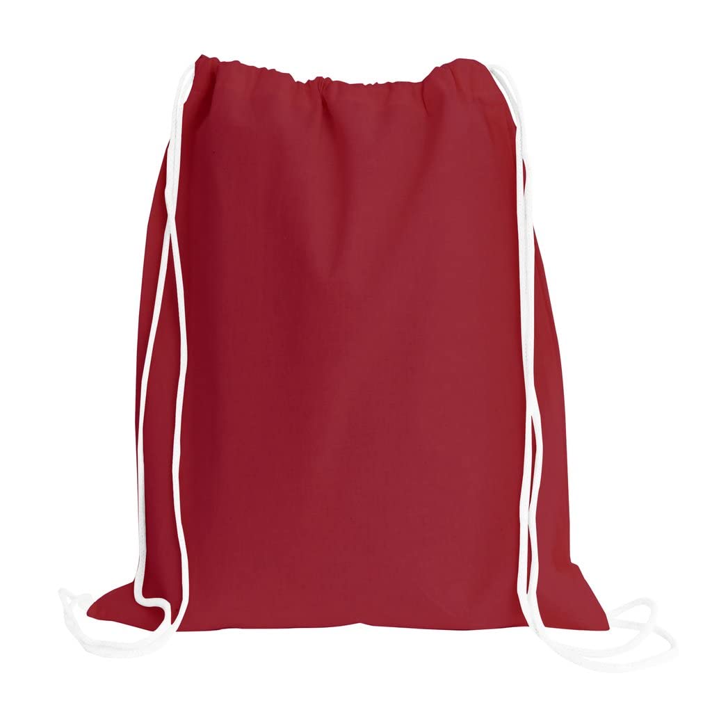 15-Pack Custom Cotton Drawstring Backpack Tote Bags - Bulk Promotional Gift Bags for Events, Trade Shows & School Activities | Eco-Friendly Reusable Shopping Bags for Groceries, Beach & Gym