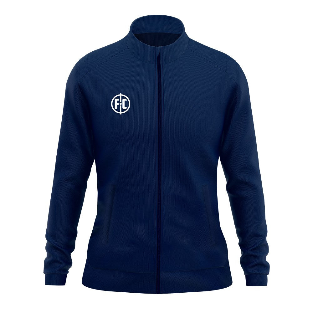 Women's FC Full Zip Jacket II in Navy - Lightweight Windbreaker for Outdoor Activities & Casual Wear