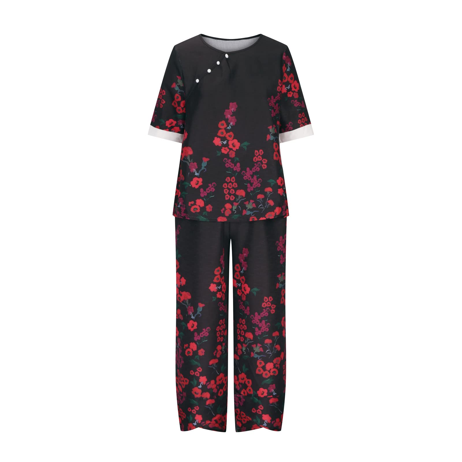 Oelaio Women's 2-Piece Matching Sweatsuit Set - Y2K Style Shorts & Top Lounge Outfit for Vacation, Casual Wear & Street Fashion | Perfect for Beach Trips, Gym Sessions & Weekend Hangouts