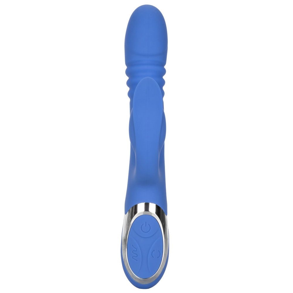 Enchanted Teaser Thrusting Rabbit Vibrator - Powerful Dual Stimulation G-Spot & Clitoral Massager for Women - Perfect for Solo Play & Couples Intimacy