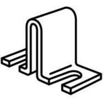 Eaton OJ3/J 2 Position Connector Accessories - Bulk Pack of 250 Pieces - Electrical Wiring Components for Industrial Equipment and Control Panels