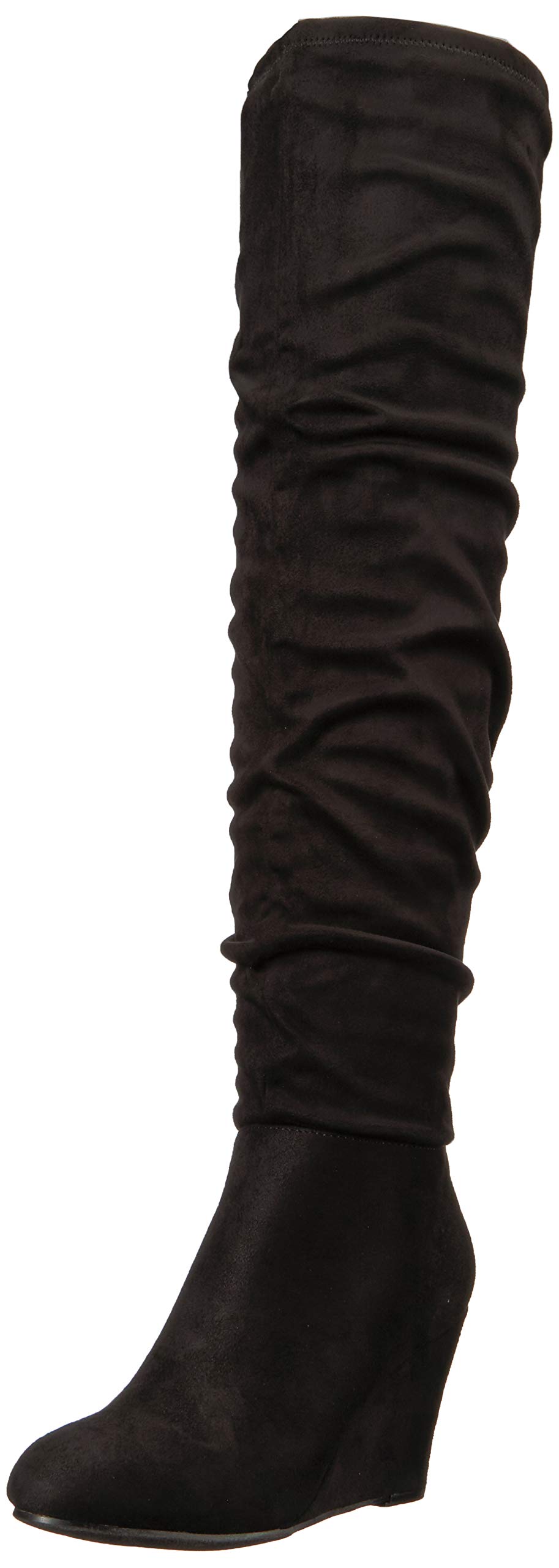 Chinese Laundry Women's Uma Over The Knee Boots - Stylish High Heel Thigh High Boots for Women, Fashionable Winter & Fall Booties - Perfect for Parties, Dating & Night Out