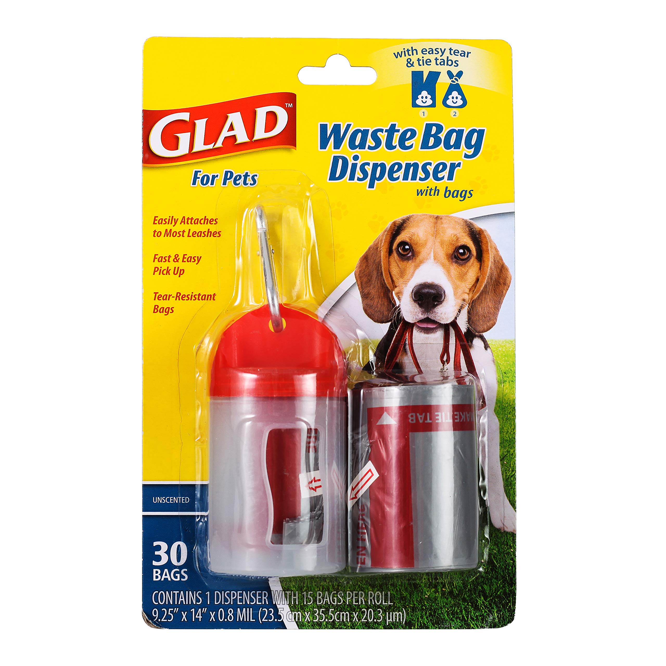 Eco-Friendly Extra Large Unscented Dog Waste Bags with Dispenser & Leash Clip - Heavy Duty Biodegradable Poop Bags for Large Dogs (48 Rolls, 1440 Count) - Perfect for Daily Walks, Park Visits & Travel