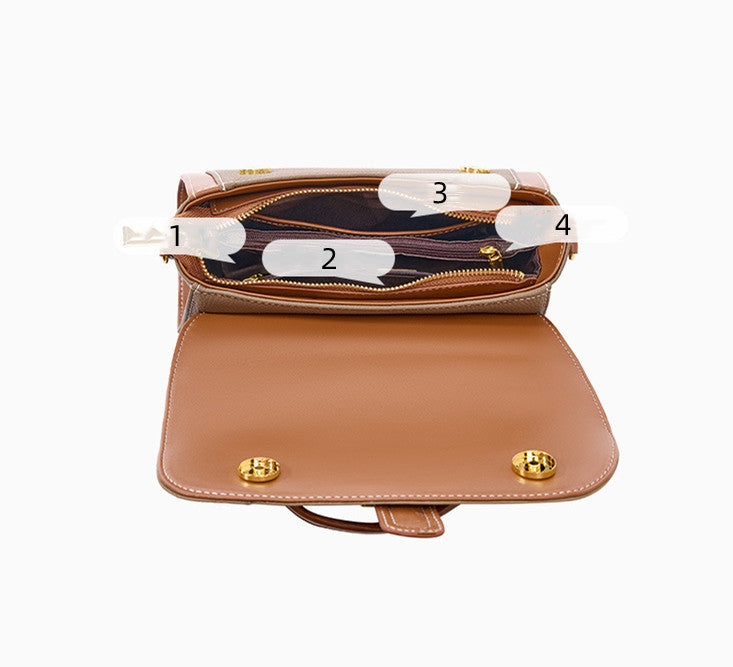 Structured Commuter Flap Bag for Women & Men - Waterproof Laptop Backpack with USB Charging Port - Perfect for Work, Travel & Daily Use
