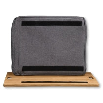 Ergonomic Bamboo Laptop Tray with Soft Cushion - Portable Lap Desk for Work, Study & Bed Use - Perfect for Home Office, Sofa & Travel
