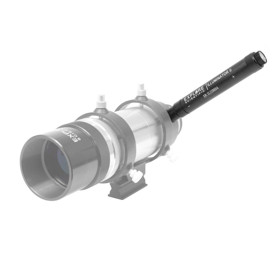 8x50 Illuminated Finder Scope (VFEI0850 01) - Perfect for Astronomy, Stargazing & Night Observation - Ideal for Telescopes & Outdoor Exploration