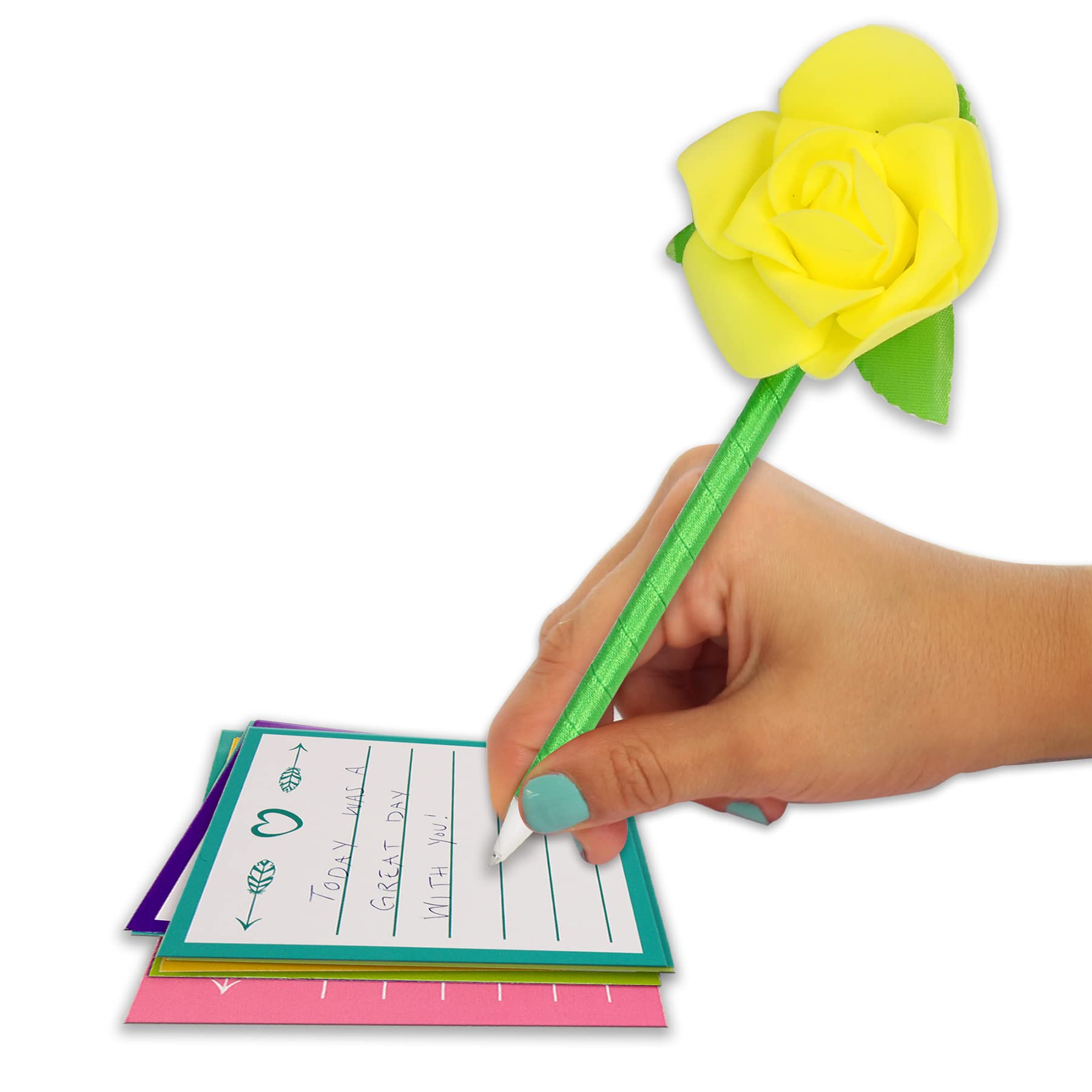 Tara Toys Acts of Kindness Sweet Sayings Craft Kit for Kids - DIY Friendship Card Making Set with Inspirational Messages - Perfect for Classroom Activities, Birthday Gifts & Kindness Projects