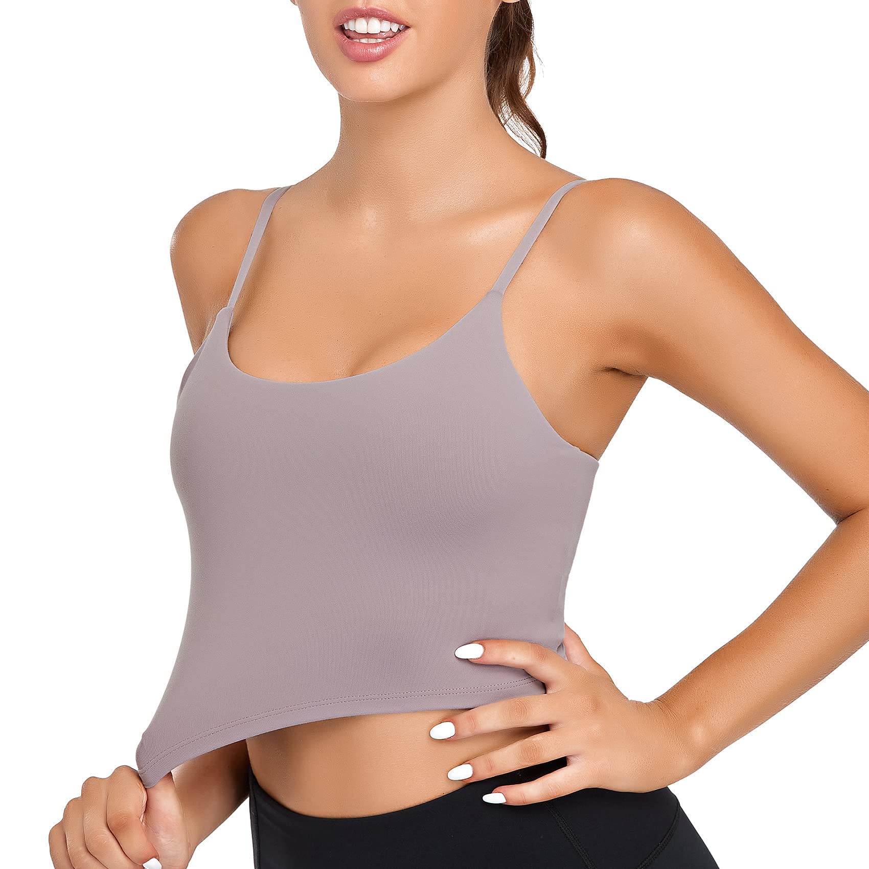 **Lemedy Women's Padded Sports Bra - High Support Workout Top for Running, Yoga & Fitness - Breathable & Comfortable Activewear for Gym, Training & Daily Wear**