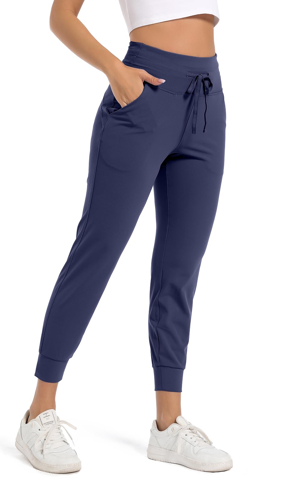 Women's Lightweight Jogger Pants with Pockets - Athletic Tapered Sweatpants for Running, Workout & Lounge Wear - Comfortable Casual Pants for Yoga, Gym & Everyday Use