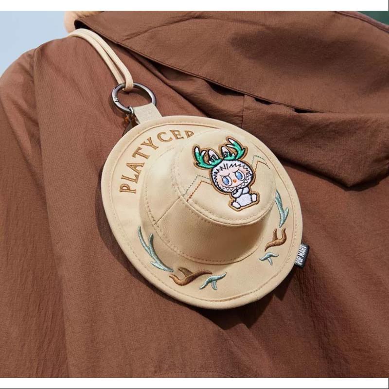 Labubu FALL IN WILD Bucket Hat Mini Bag Blind Box Series PLATY CERIUM - Cute Collectible Toy for Pop Mart Fans, Fashion Accessory & Gift for Anime Lovers