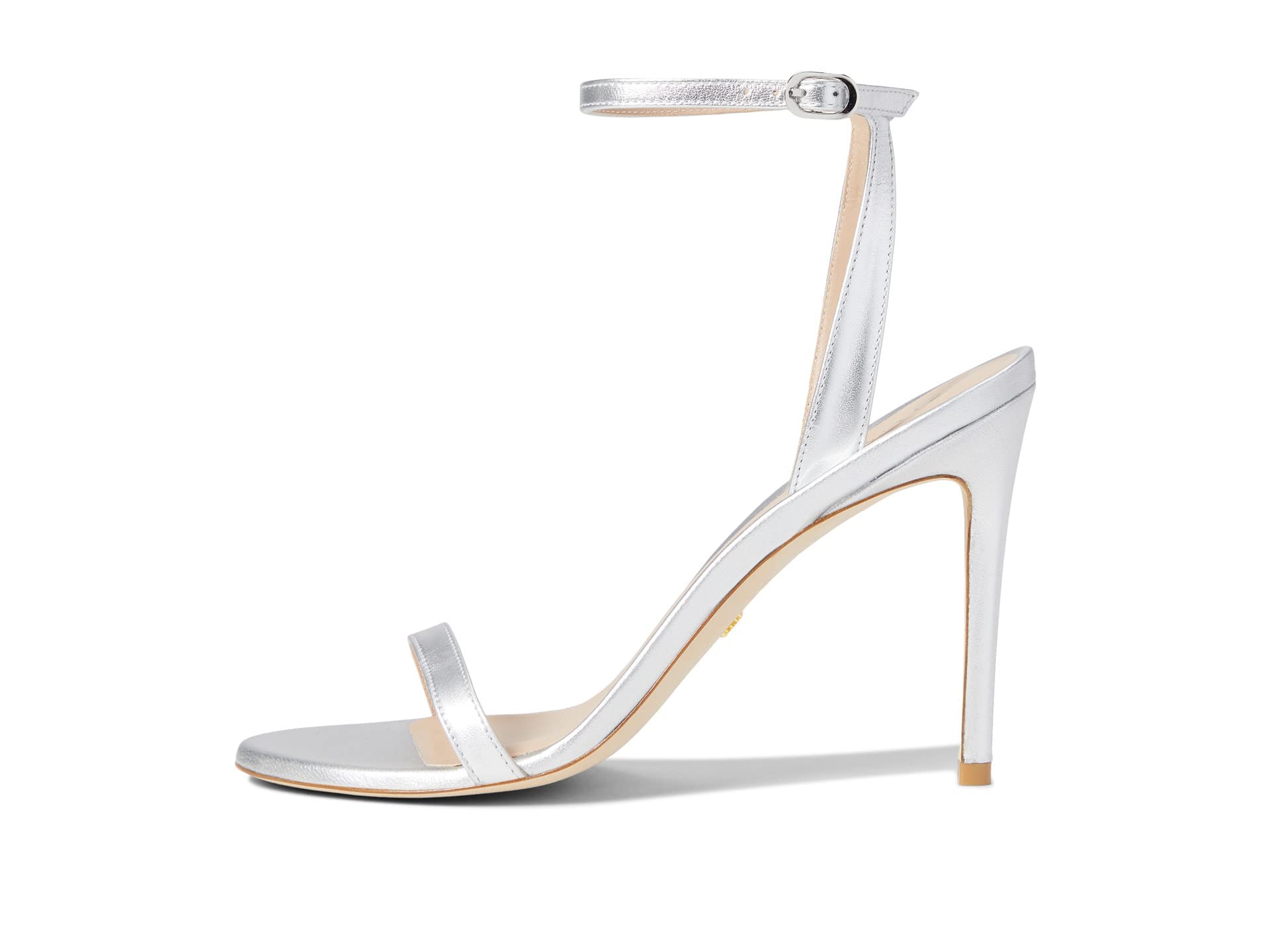 Stuart Weitzman Women's Barelynude 100 Sandals - Nude Heels for Women | Comfortable & Stylish Dress Sandals for Weddings, Parties & Office Wear