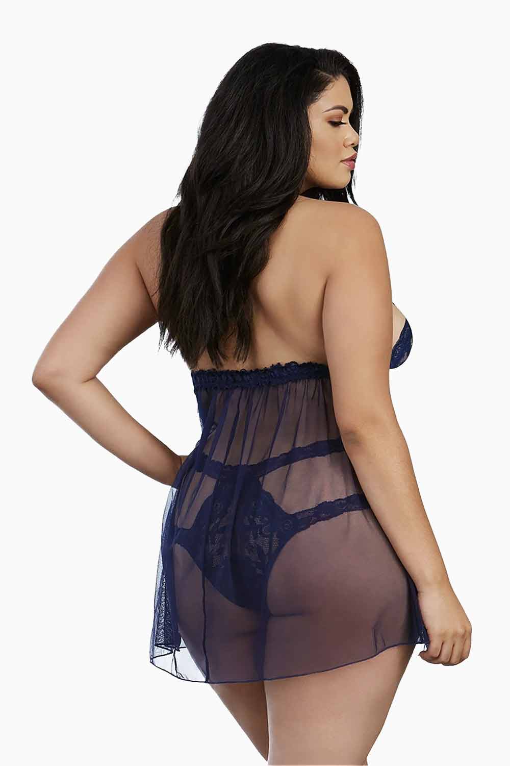 CATALINA | Blue Babydoll Lingerie for Women - Perfect for Romantic Nights & Special Occasions