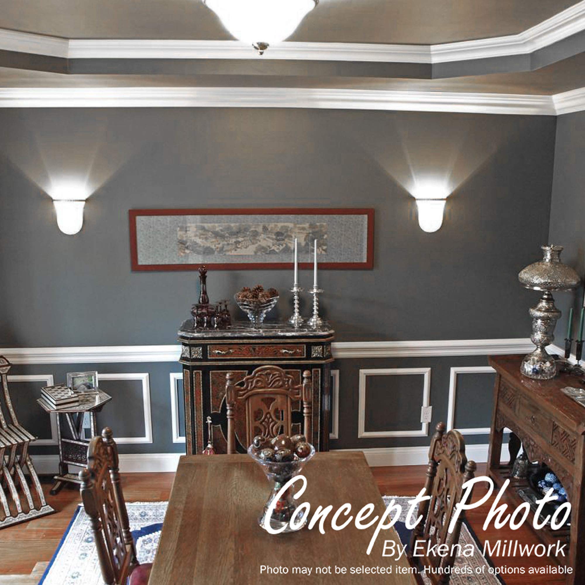 Ekena Millwork Ashford Classic Wainscot Wall Panel - 16