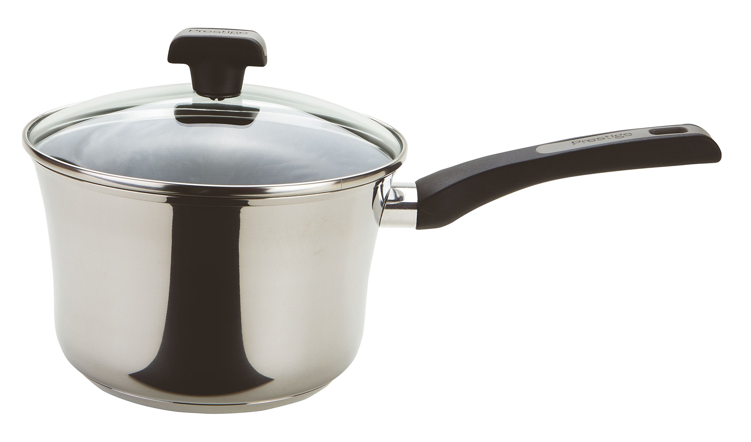 Premium 3-Piece Silver Durasteel Induction Stainless Steel Cookware Set - Pots & Pans for Induction Stovetops - Perfect for Boiling, Simmering & Cooking Soups, Pasta & Sauces