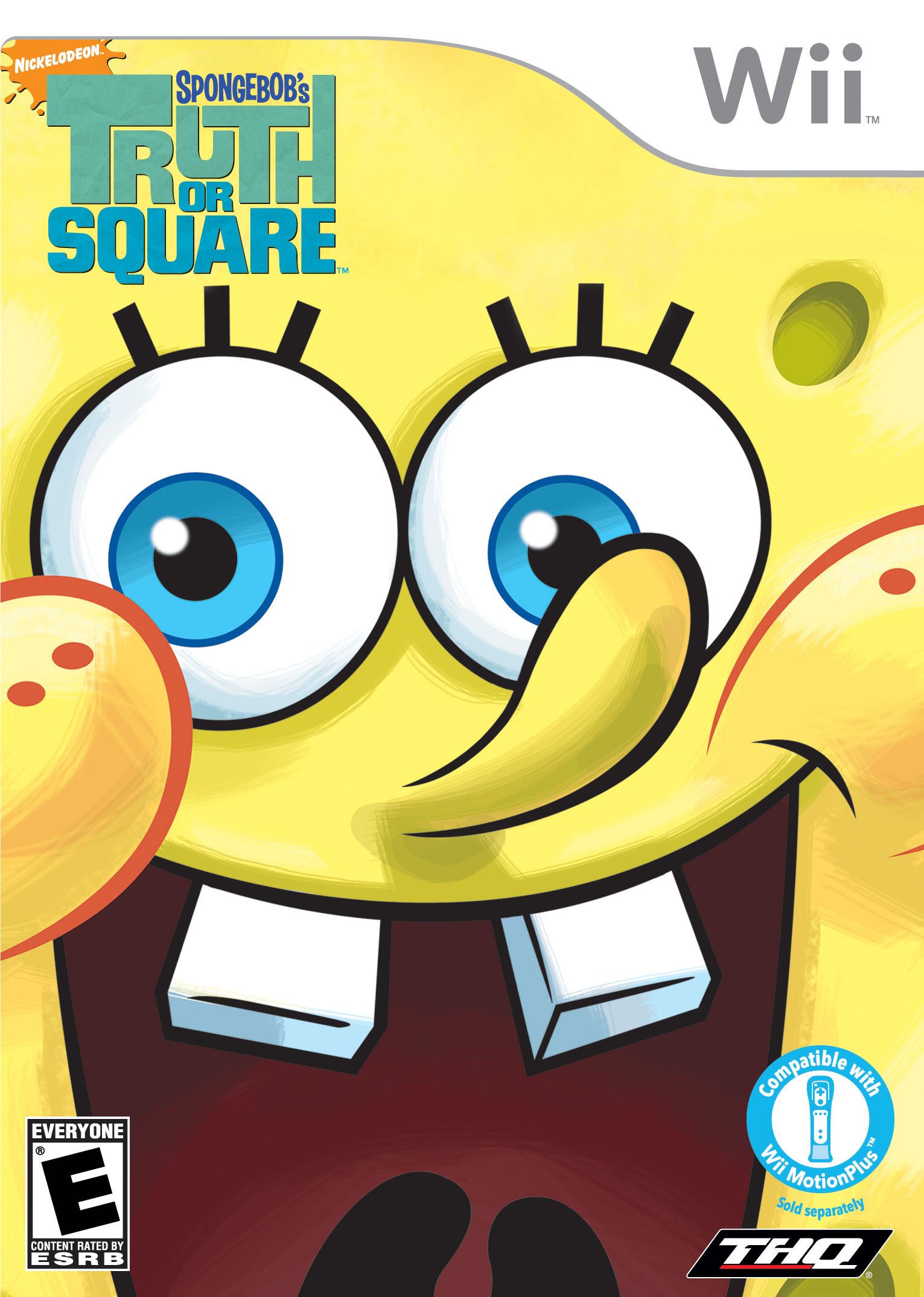 SpongeBob Truth Or Square - Nintendo Wii Game - Fun Family Adventure for Kids & Adults - Perfect for Parties & Game Nights