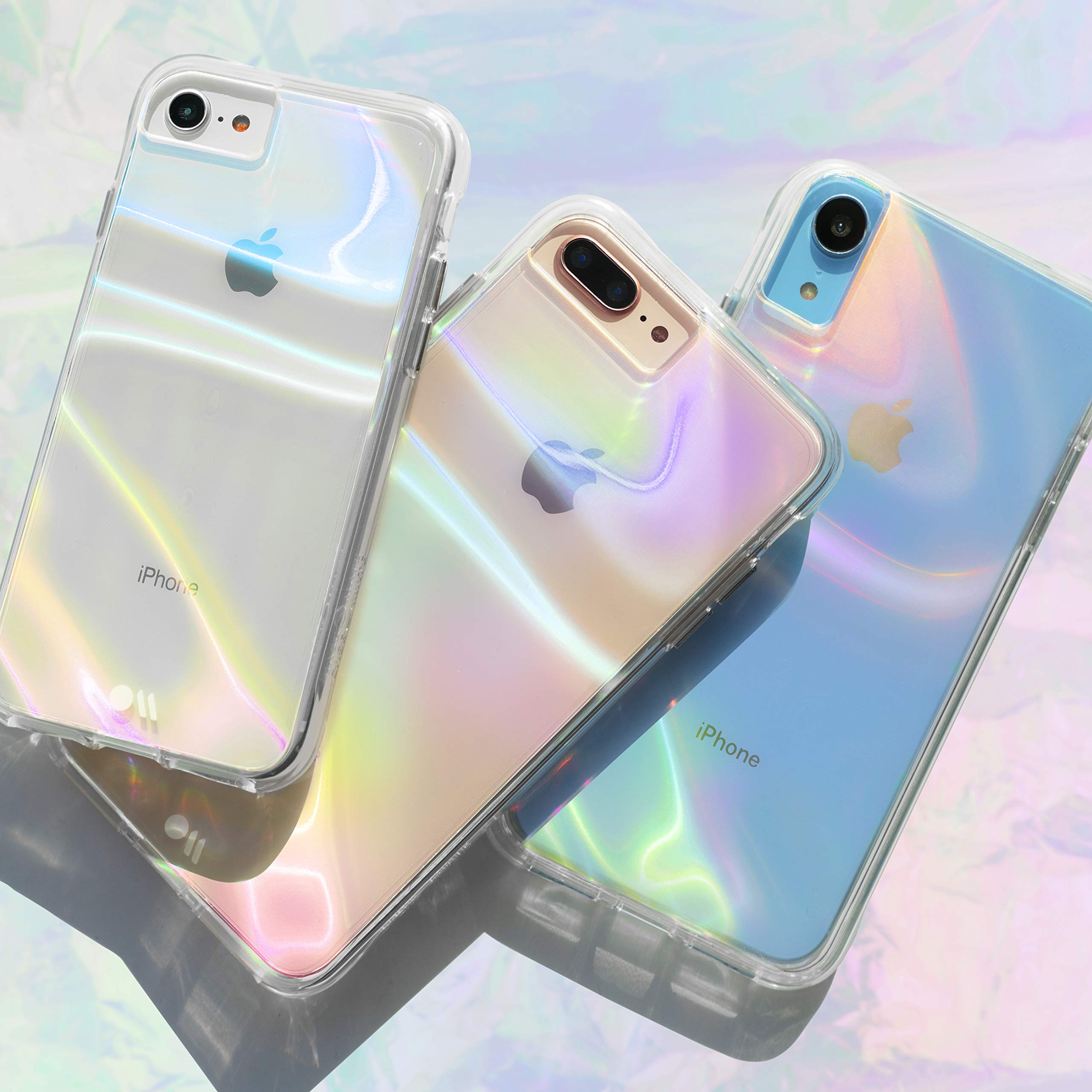 Case-Mate SOAP Bubble Iridescent Swirl Case for iPhone SE (2020) & iPhone 8 | 4.7