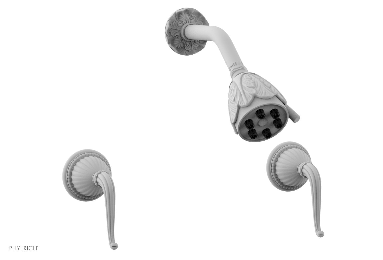 GEORGIAN & BARCELONA Two Handle Shower Faucet Set K3141 - Modern Bathroom Fixture for Shower and Bathtub Installation