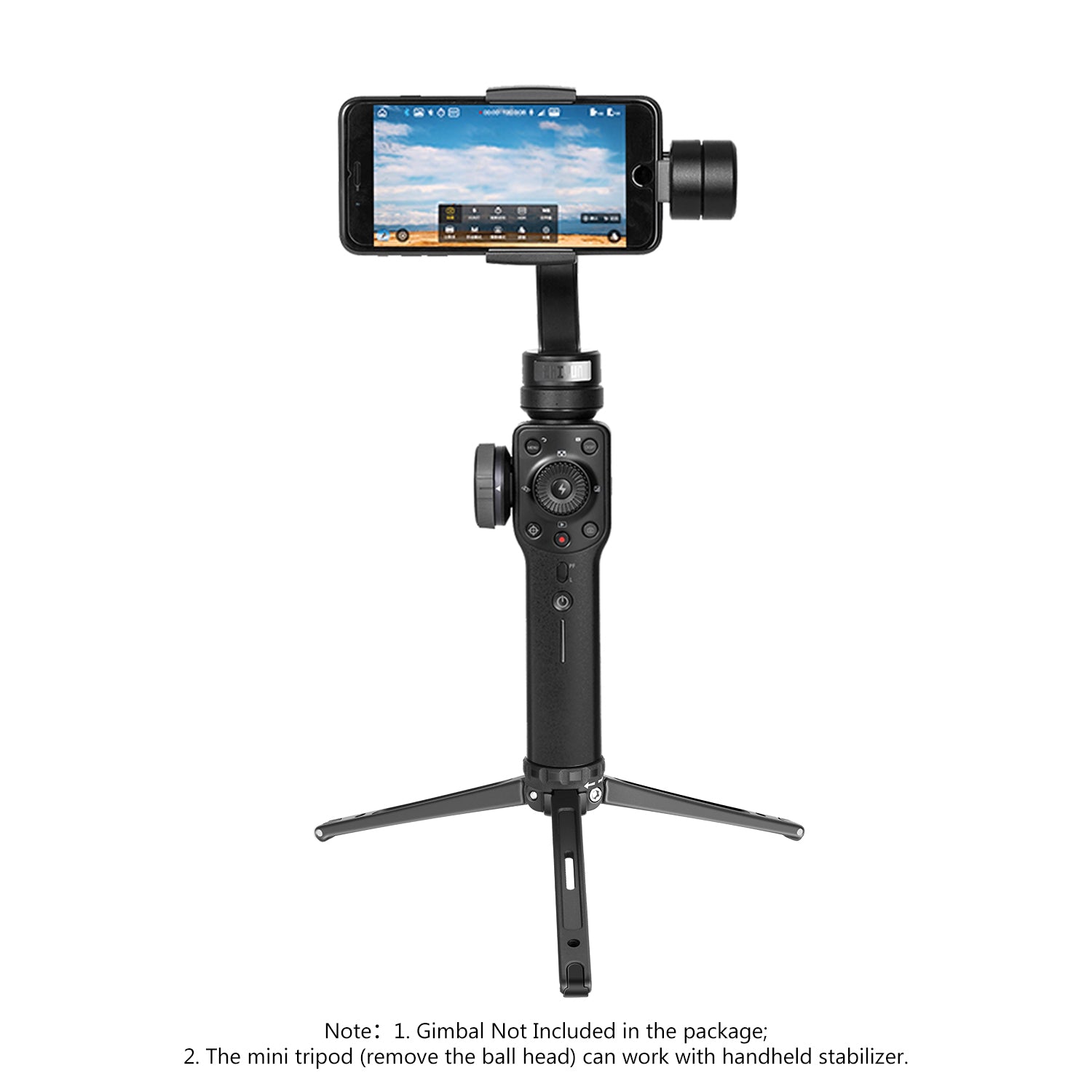 NEEWER Metal Portable Desktop Mini Tripod Stand for Camera, Phone, and Webcam - Perfect for Vlogging, Live Streaming, and Photography