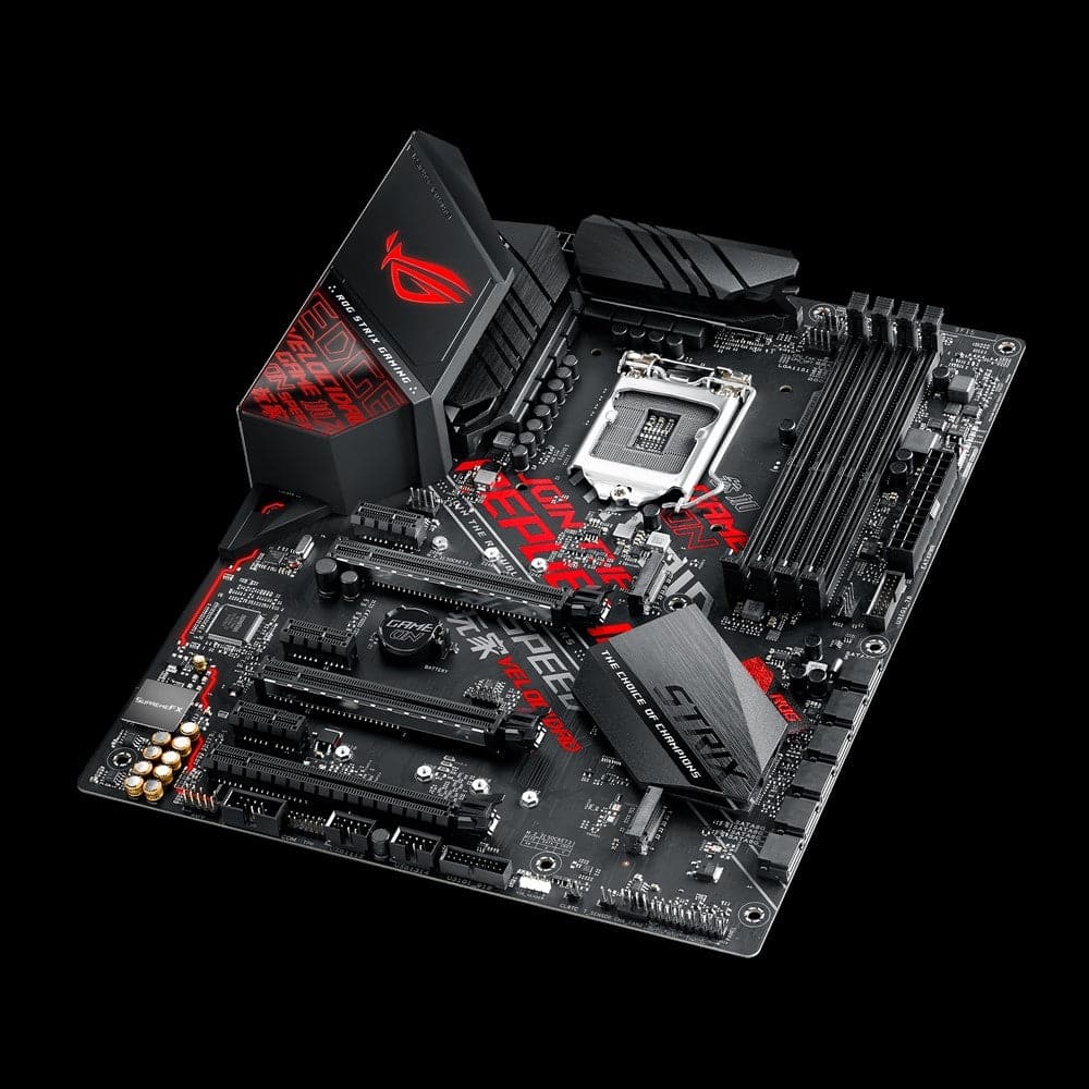 ASUS ROG STRIX Z390-H Gaming Motherboard - ATX Form Factor, LGA 1151 Socket, DDR4 Support, RGB Lighting - Perfect for PC Gaming, Streaming & Content Creation