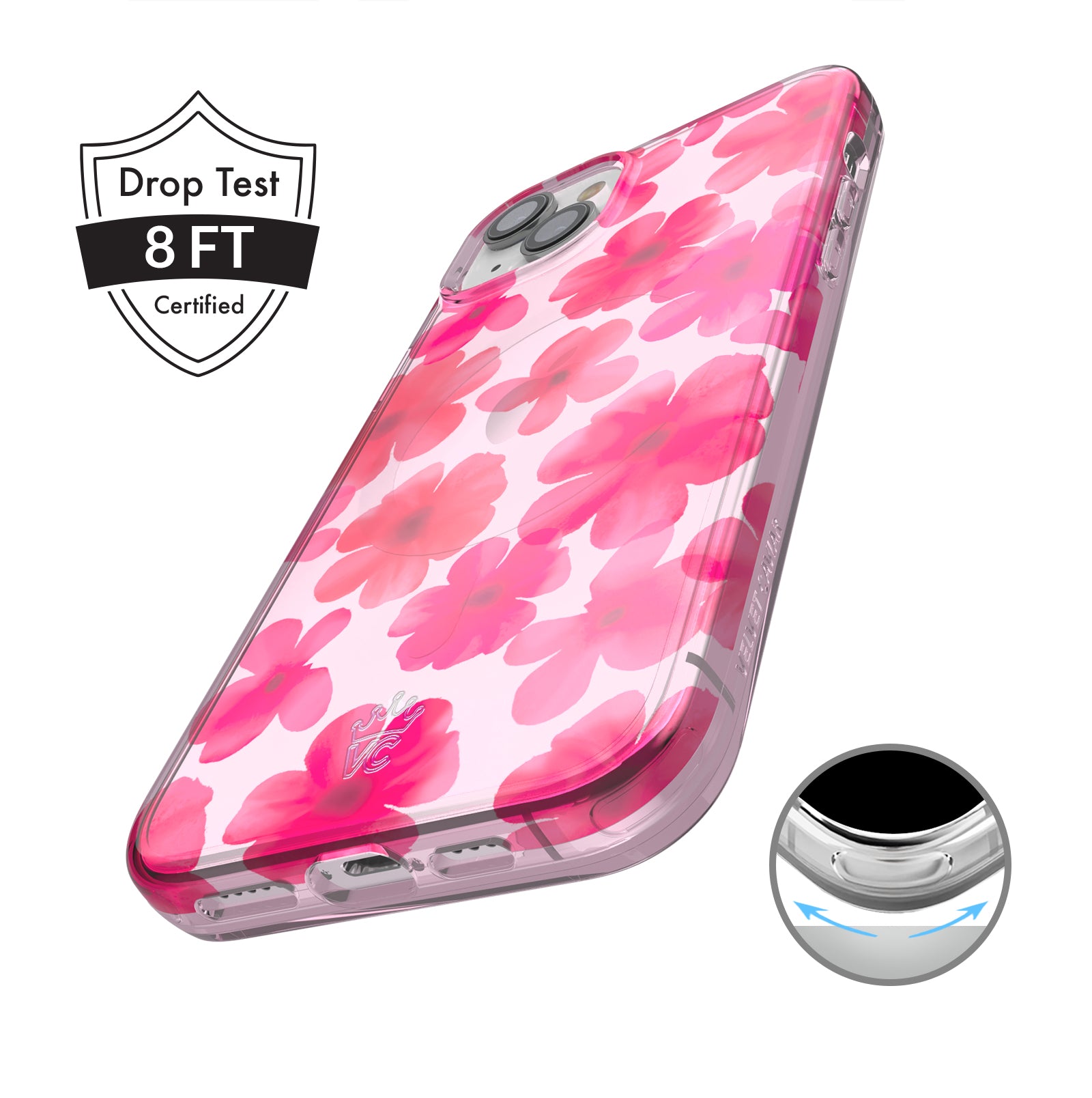 Cherry Blossom iPhone Case - Floral Design Protective Phone Cover for iPhone 13/14/15 Series - Perfect for Spring Fashion, Travel & Everyday Use