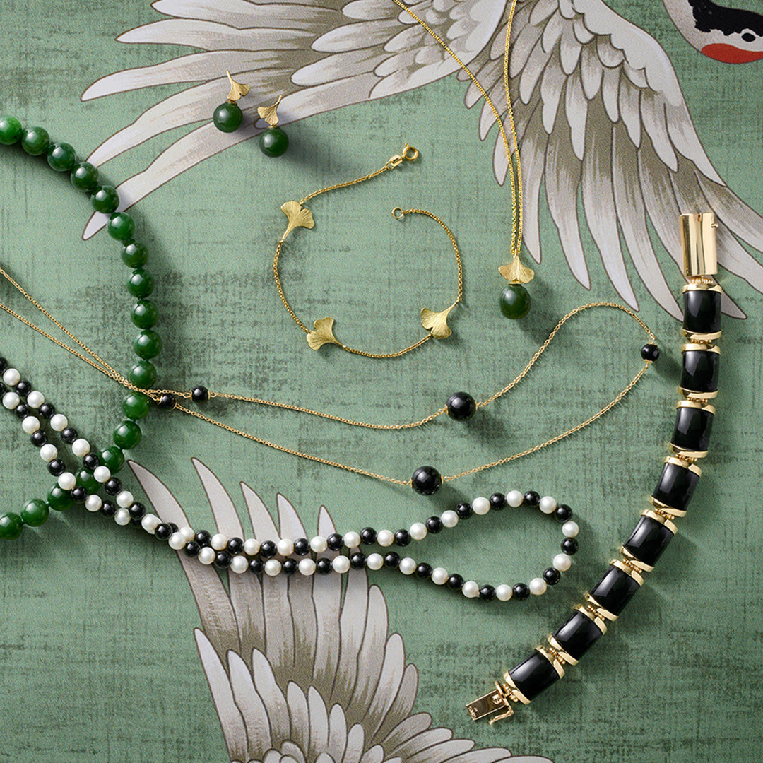 Exquisite Black Nephrite Jade Josephine Bracelet - Elegant Handmade Jewelry for Women, Perfect for Gifts, Weddings & Special Occasions