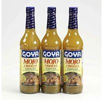 Goya Mojo Criollo Marinade - 3 Pack (24 Oz Bottles) for Grilling, Roasting & Marinating Chicken, Pork & Seafood