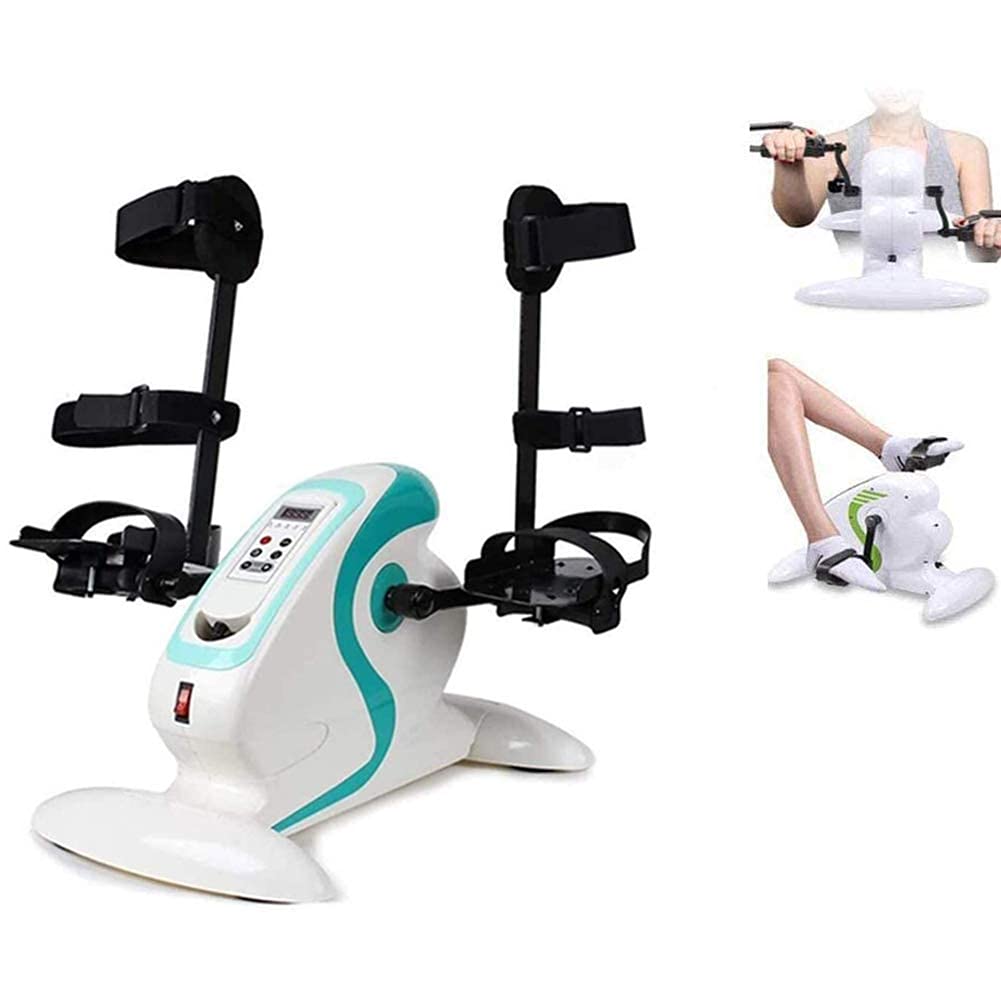 Portable Mini Exercise Bike for Legs & Arms - Home Physical Therapy Pedal Exerciser for Hemiplegia Rehabilitation & Fitness Training | Perfect for Home Gym, Office Workout & Physical Therapy Recovery