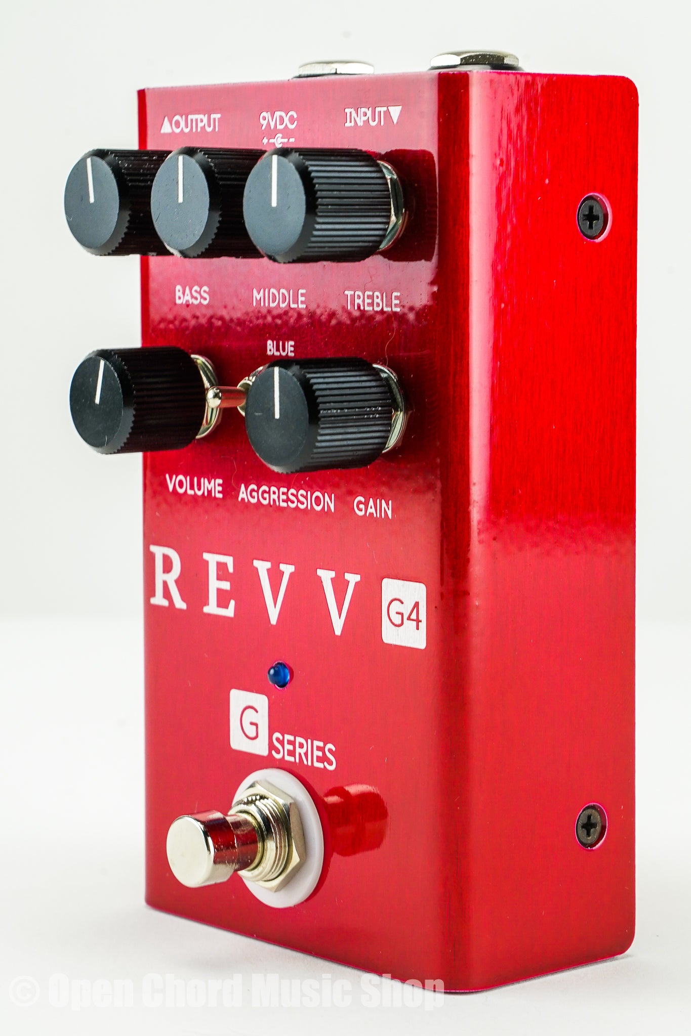 REVV G4 High Gain Distortion Guitar Effects Pedal - Professional Metal & Rock Tone for Electric Guitar - Perfect for Live Performances & Studio Recording