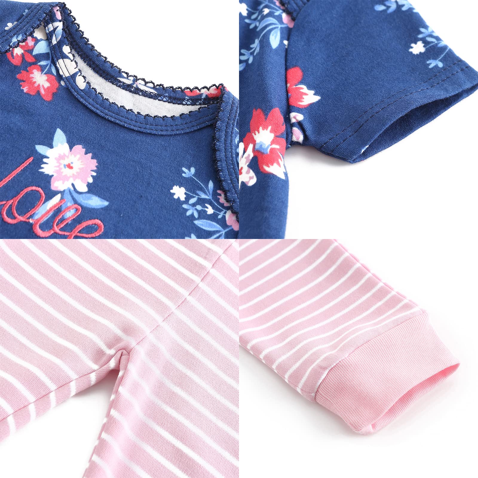24-Piece Newborn Baby Layette Gift Set - 100% Cotton Bodysuits, Pants & Essentials for Boys & Girls | Perfect for Shower Gifts, Hospital Coming Home Outfits & Daily Baby Wear