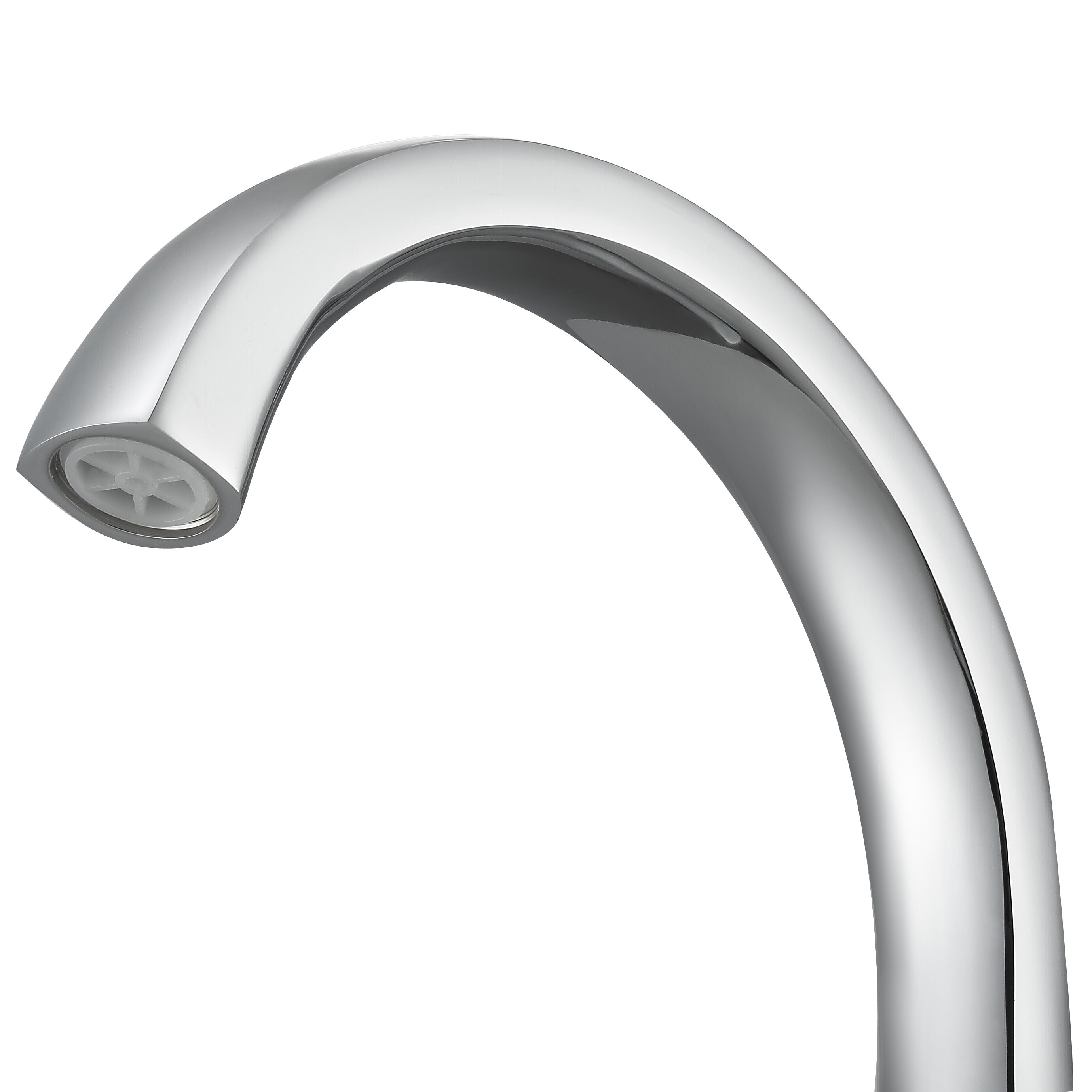 Arezzo Two Handle Roman Tub Faucet in Chrome Finish - Elegant Bathroom Faucet for Freestanding Tubs and Luxury Spa Retreats