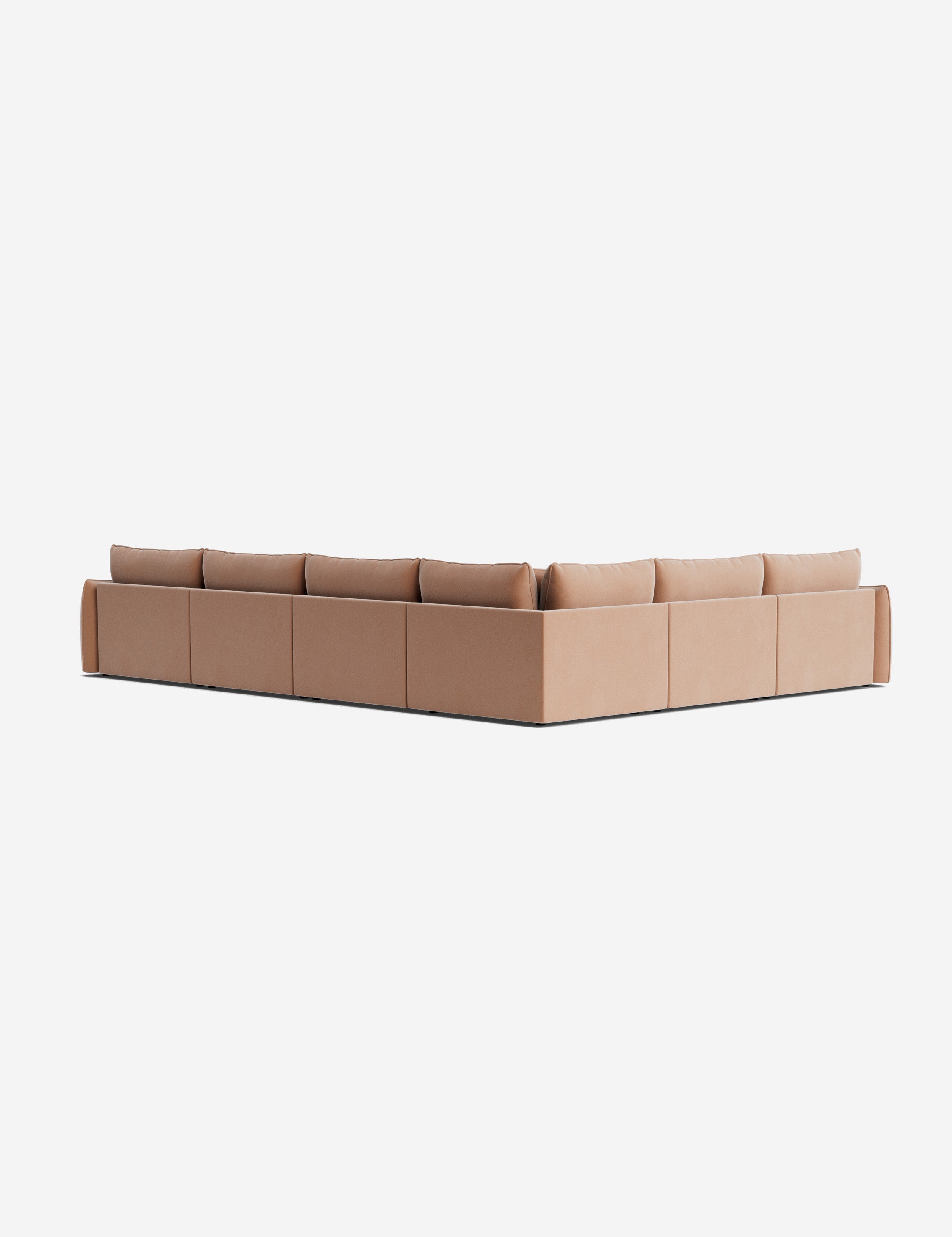 Balmer Modular Corner Sectional Sofa - Modern L-Shaped Couch for Living Room, Home Theater & Lounge Areas | Customizable Configurations