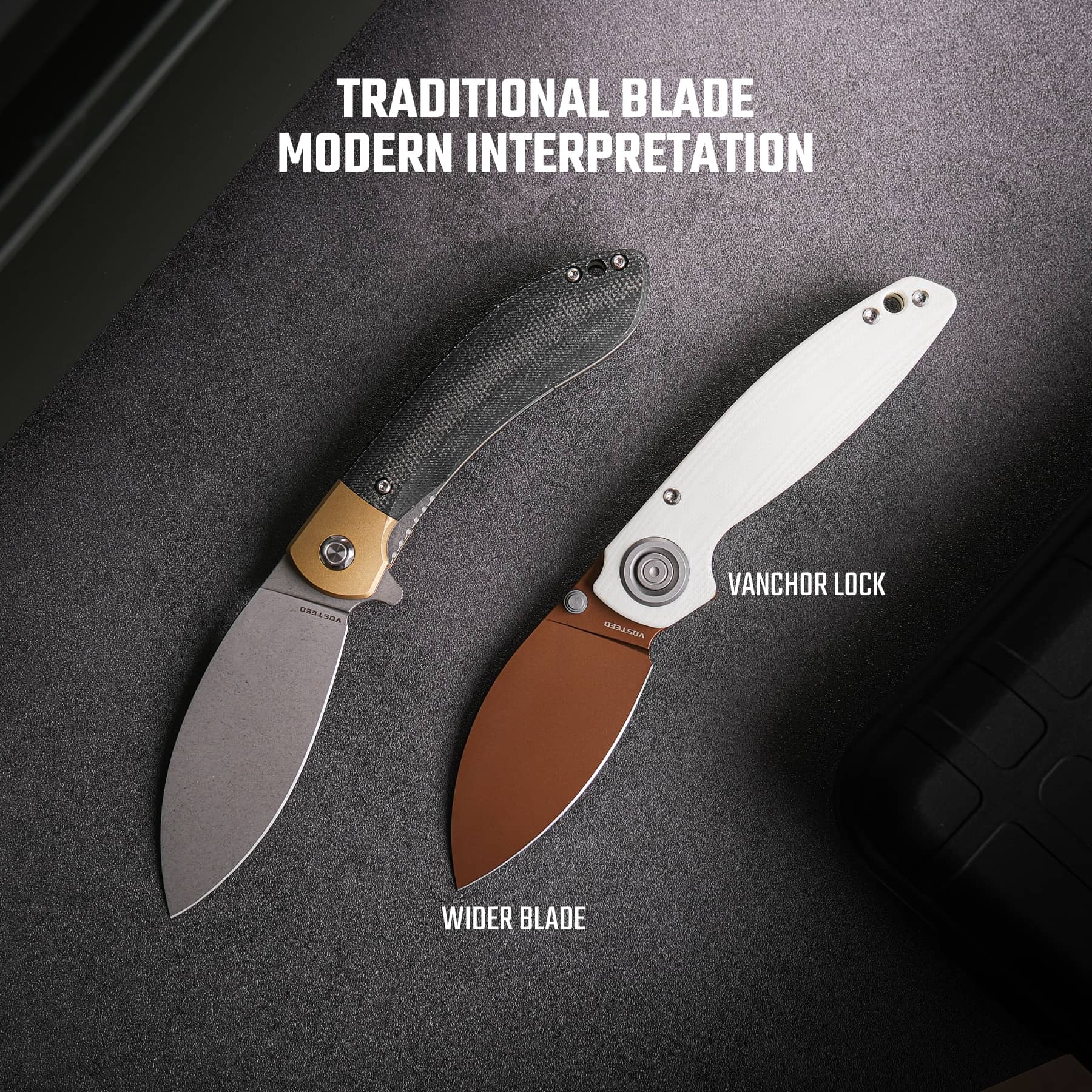 Shilin Cutter® Vanchor Lock® Folding Knife - 2.90