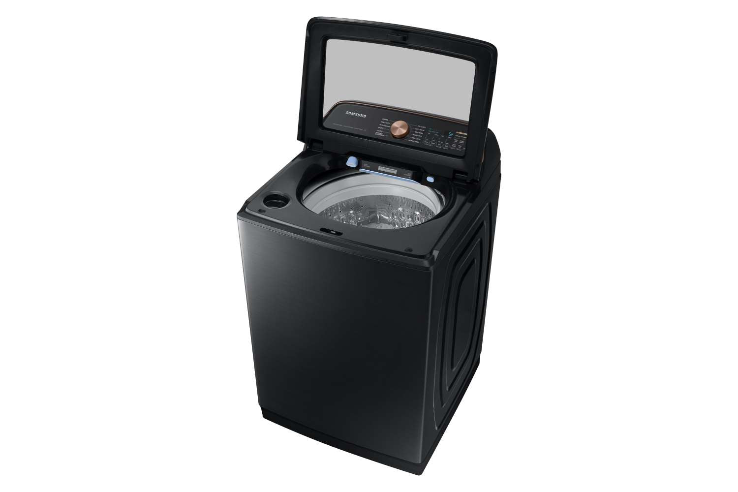 Samsung 6.2 cu.ft Ultra Capacity Smart Top Load Washer & 7.4 cu.ft Smart Electric Dryer Set with Pet Care - WA54CG7550AVA4/DVE54CG7550VAC - Perfect for Large Families & Pet Owners