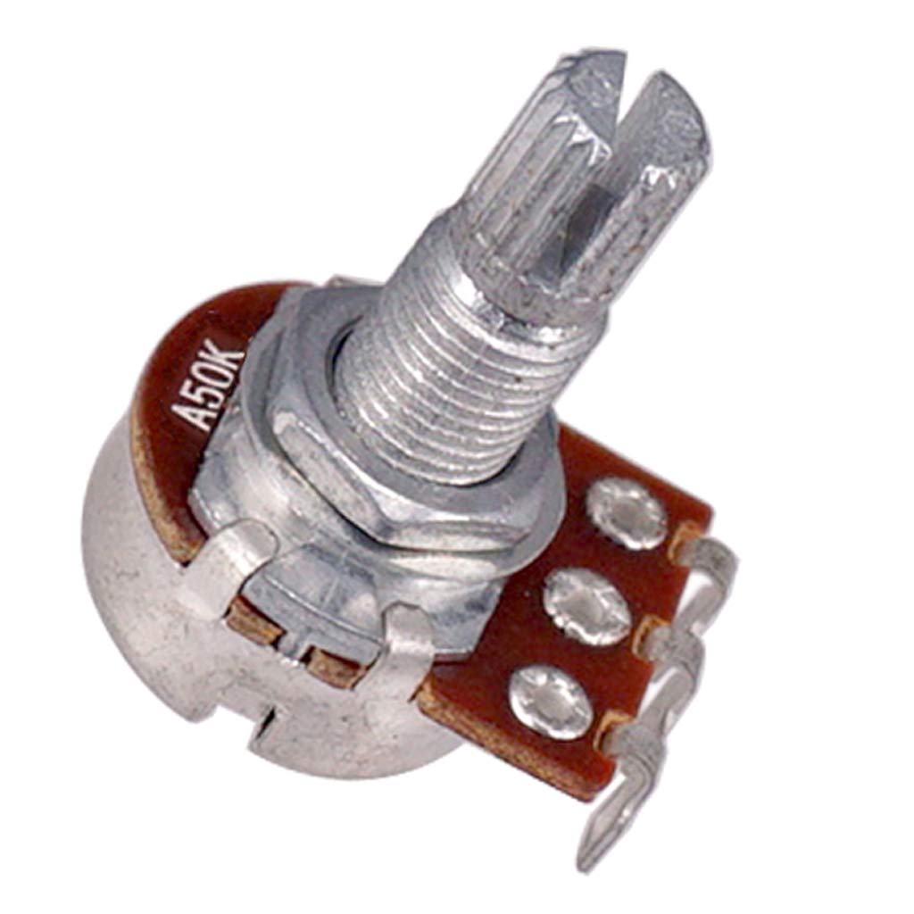 4PCS Mini Switch A50K B50K Potentiometer for Electric Guitar - Perfect for Volume/Tone Control & DIY Guitar Modifications