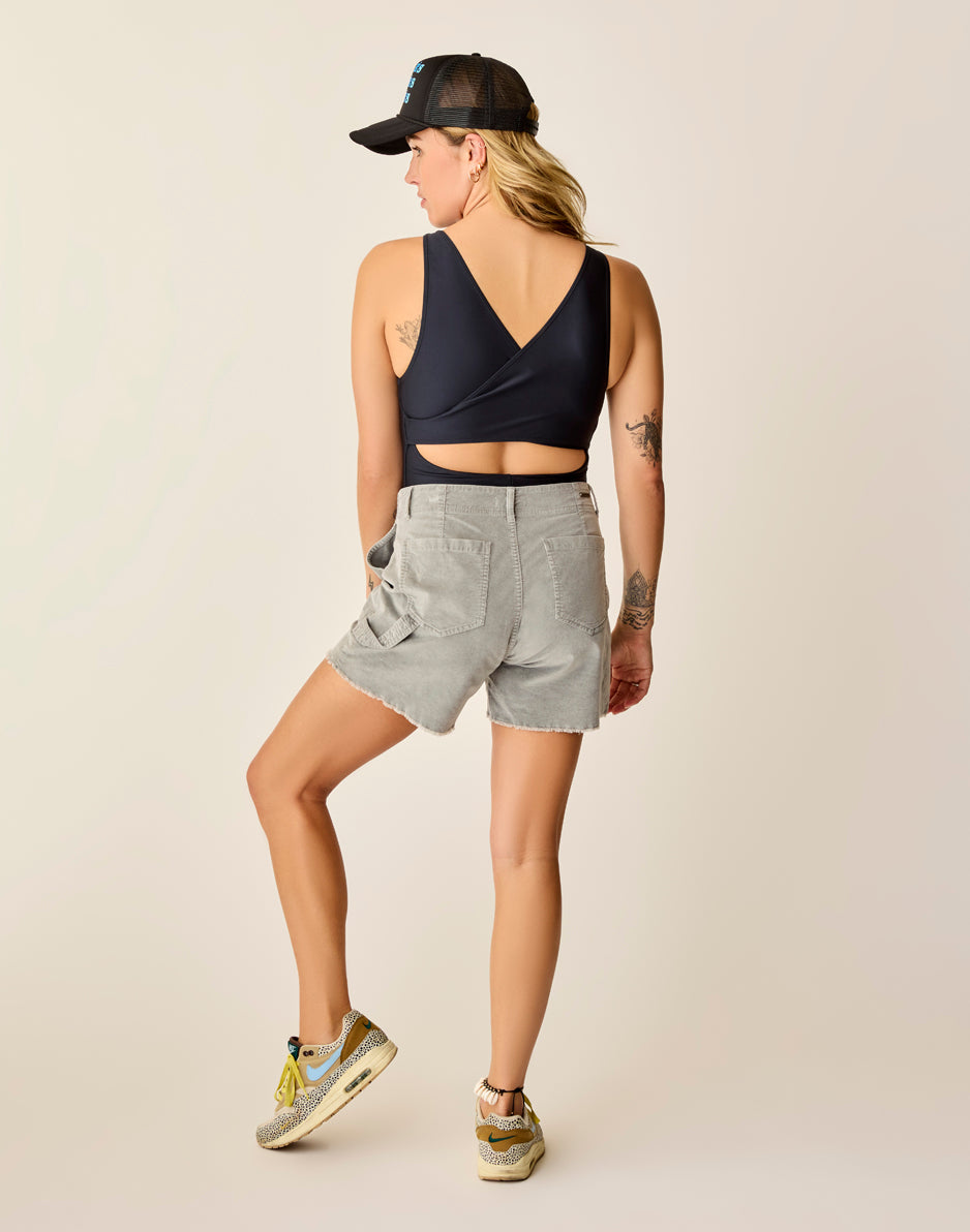 Corey Butter Short: Cinder - Soft & Comfortable Women's Shorts for Casual Wear, Yoga, and Lounge - Perfect for Summer & Home Relaxation