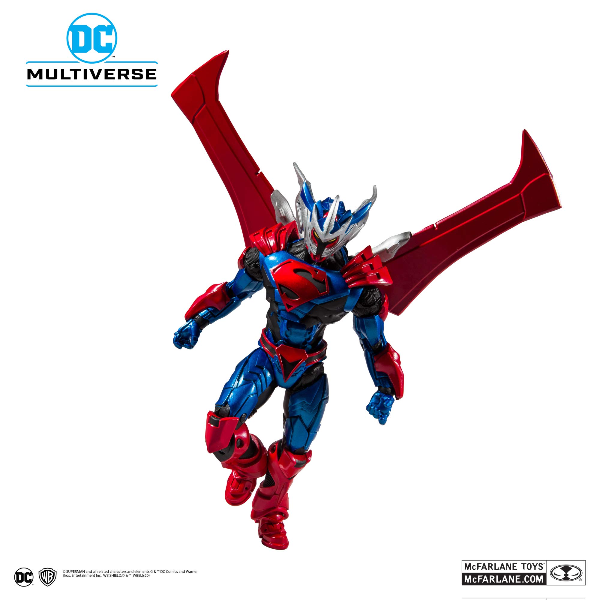 McFarlane Toys DC Multiverse Superman: Unchained Armor Action Figure 7-inch Collectible - Perfect for Display, Gifts & DC Comics Fans