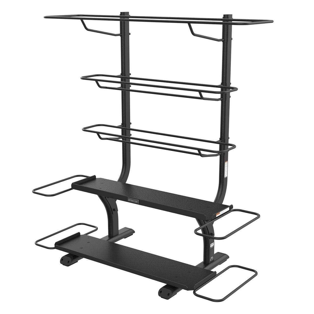 Precor Vitality Series Accessory Racks (VBR 6820) - Premium Gym Equipment for Home & Commercial Use - Perfect for Strength Training & Fitness Accessories Storage
