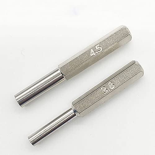 3.8mm & 4.5mm Security Screwdriver Bit Set for Nintendo NGC, SFC, MD, NES, N64, SNES & Gameboy - Gamebit Opening Tool Kit for Console Repair & Maintenance - Perfect for Retro Gaming Enthusiasts & DIY Fixes