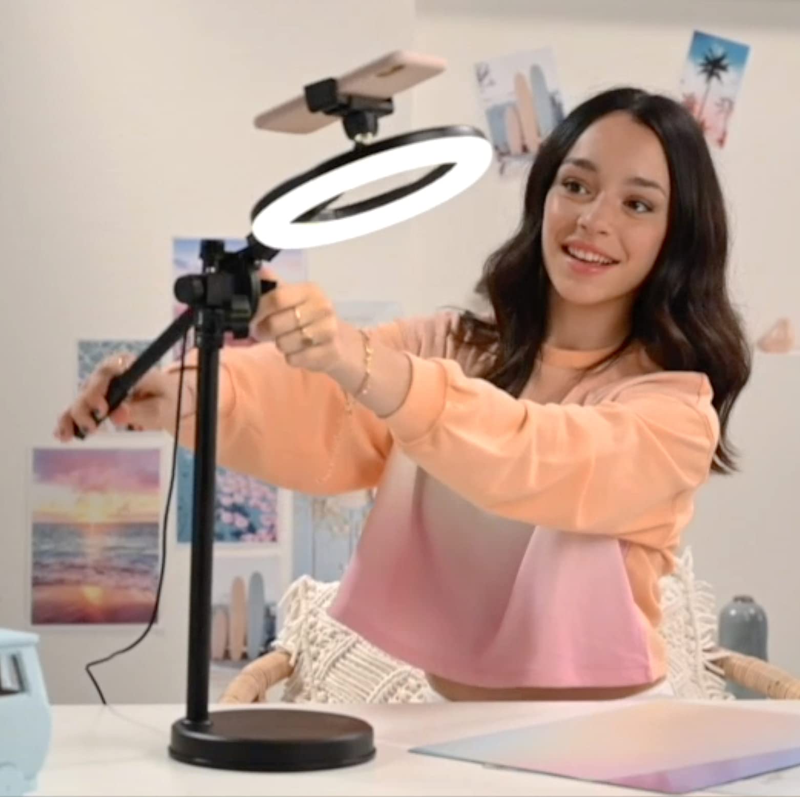 Studio Creator INF 007 Professional Top-Down Video Maker Kit - Black | Perfect for Product Photography, Unboxing Videos & Content Creation