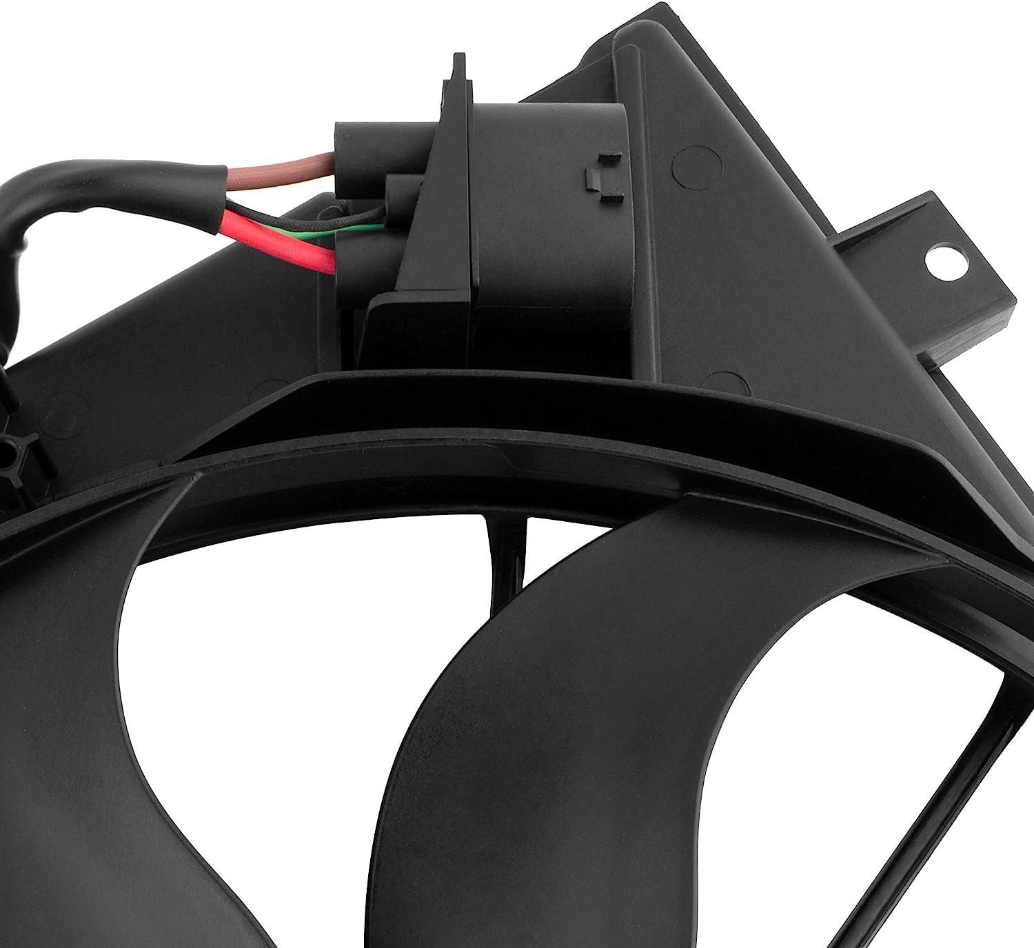 VW 1K0959455FJ Engine Dual Radiator & Condenser Cooling Fan Assembly - Compatible with Volkswagen Beetle 2012-2015, Golf 2010-2014, Jetta 2005-2017, Rabbit 2006-2009 L5 2.5L | Replaces 1K0959455DT, 1K0959455ET, VW3120100 | Perfect for Engine Cooling System Repair & Maintenance