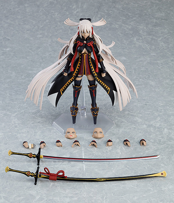 Fate/Grand Order Figma #515 Alter Ego Okita Souji (Alter) Action Figure - Anime Collectible for Display & Cosplay