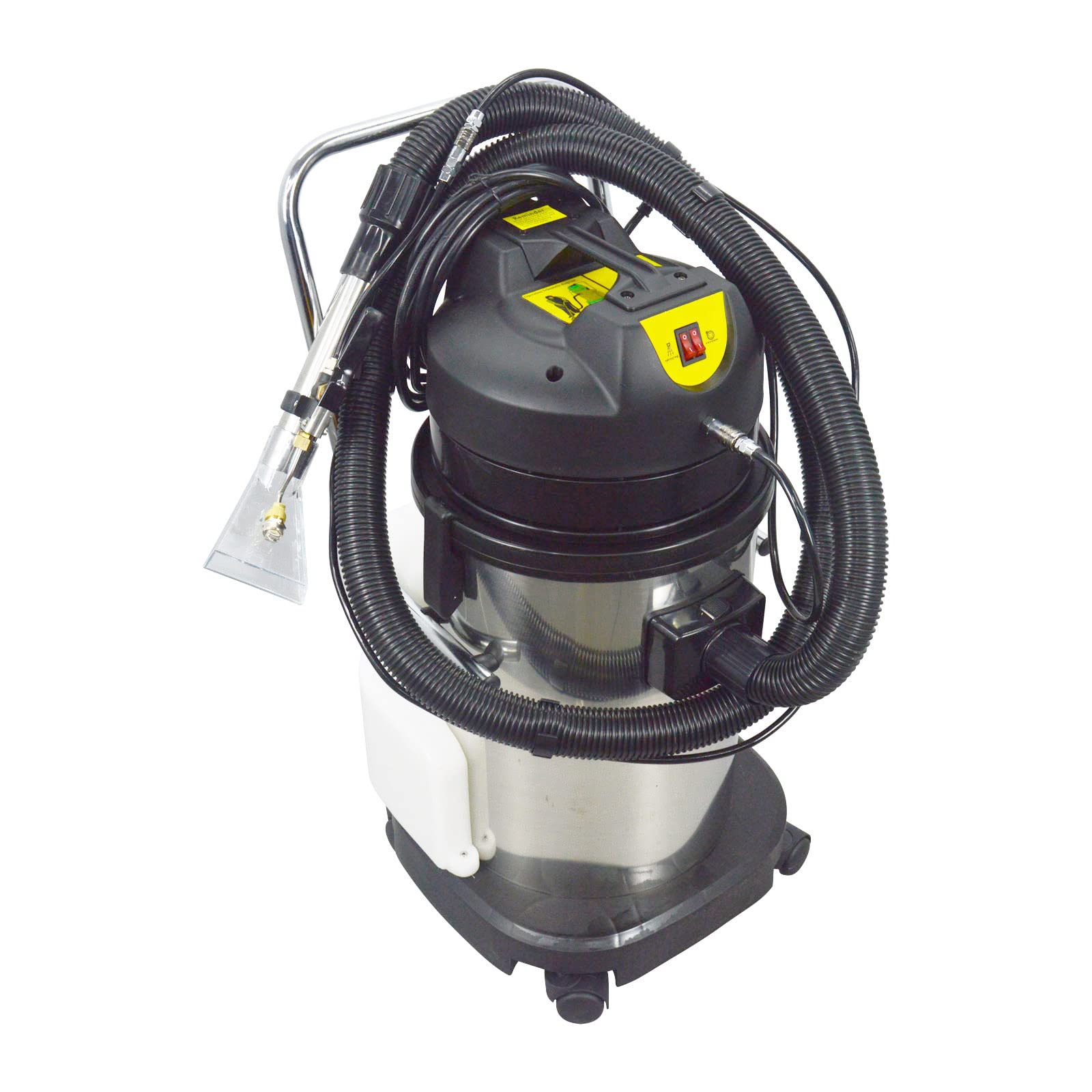 30L Wet & Dry Vacuum Cleaner - 3-in-1 Commercial Carpet & Floor Cleaner with 1000W Powerful Suction, 110V - Ideal for Home, Office, and Car Detailing