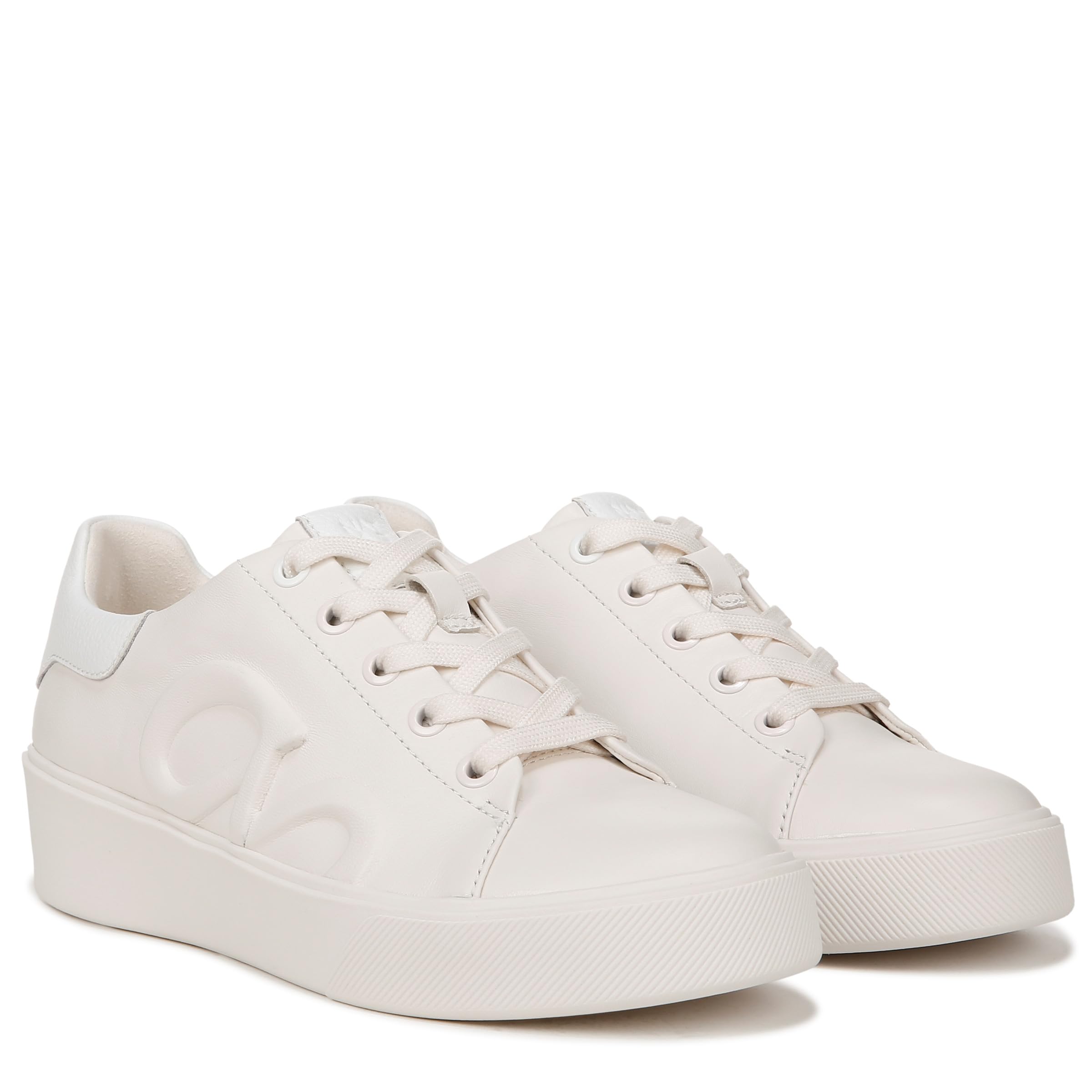 Naturalizer Women's Morrison Logo Lace-Up Fashion Sneakers - Comfortable Casual Walking Shoes for Work, Travel & Everyday Wear