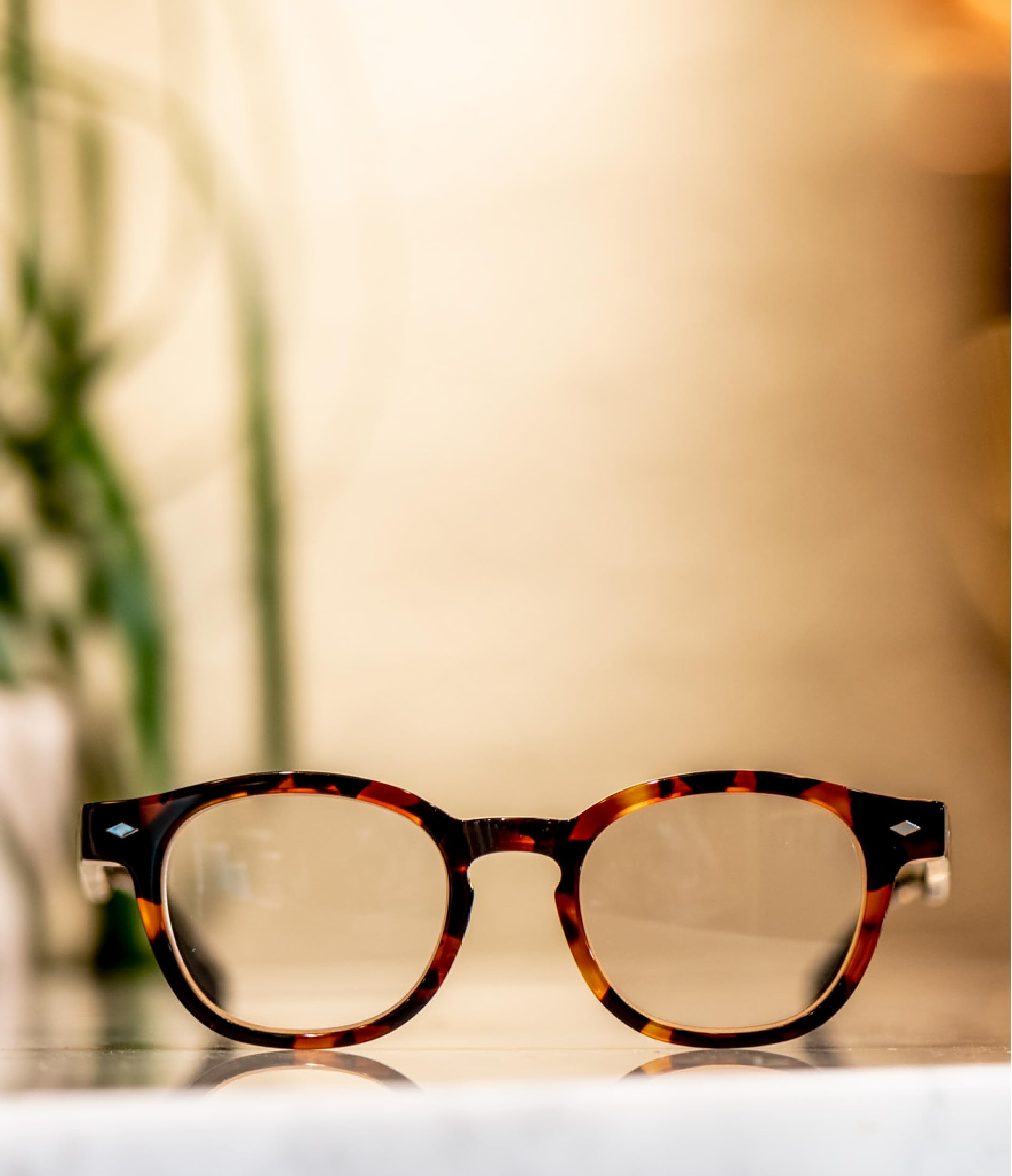 eyebobs - Bitty Witty | Premium Reading Glasses for Men & Women | Round Narrow Face Frames in Black Granite (0.00 Strength) | Perfect for Reading, Computer Work & Fashion Accessories