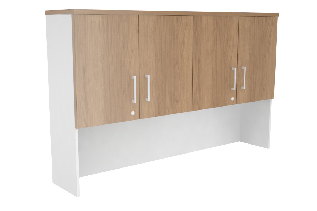 Open Hutch with Shelves & Small Doors - 1600W x 1120H x 350D - Perfect for Kitchen Storage, Dining Room Display, or Home Office Organization