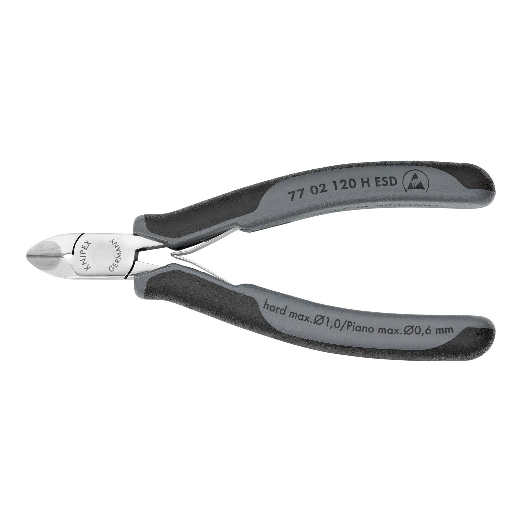 Knipex 77 02 120 H ESD Electronics Diagonal Cutters 4.72