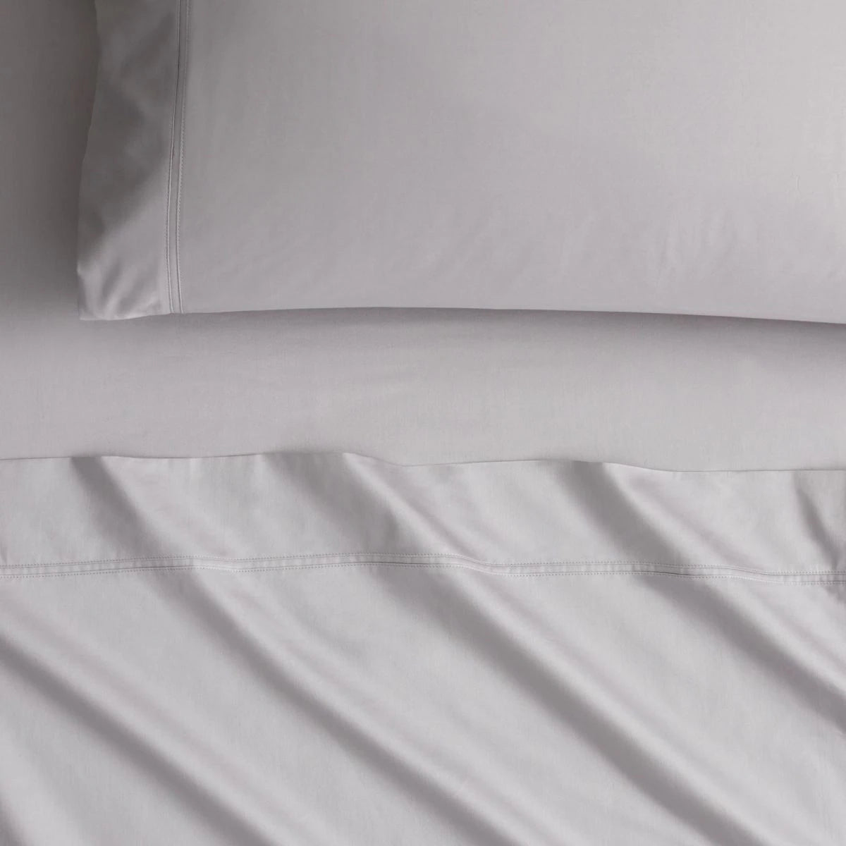 Premium Egyptian Cotton Sateen Sheet Set - SILVER MIST by Sheridan | 800 Thread Count Luxury Bedding | Soft & Breathable for All Seasons | Perfect for Master Bedroom, Guest Room & Hotel Use