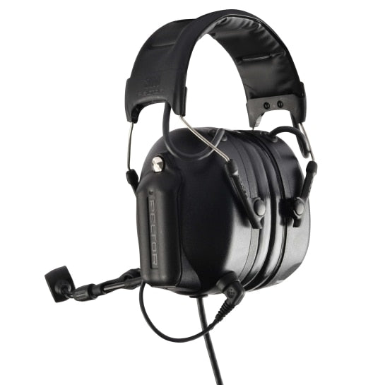 Motorola RMN4052 Tactical Headset - Noise Cancelling Military Headphones for Two-Way Radio Communication | Perfect for Security, Construction & Outdoor Adventures