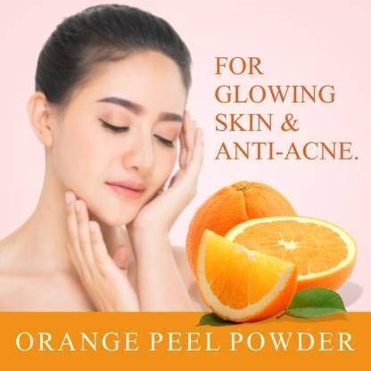 Naturehut Organic Orange Peel Powder 1Kg - 100% Pure Natural Skin Brightening Face Mask with Vitamin C & Antioxidants for Glowing Skin | Cruelty-Free, Vegan | Perfect for DIY Face Packs, Scrubs & Skin Care Routines