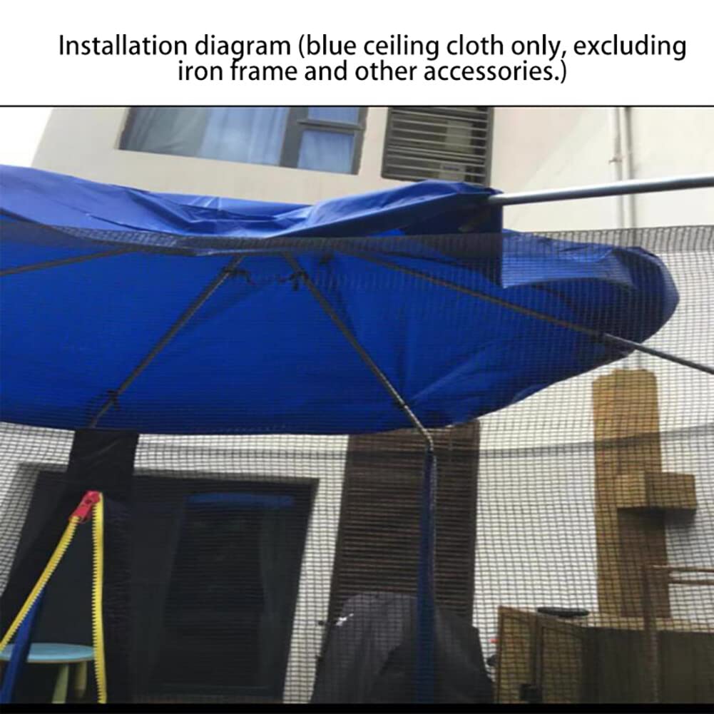 6-14 Ft Waterproof Trampoline Cover - UV Resistant & Tearproof Protective Cover for Round Trampolines and Swimming Pools | Easy Installation for Outdoor Weather Protection